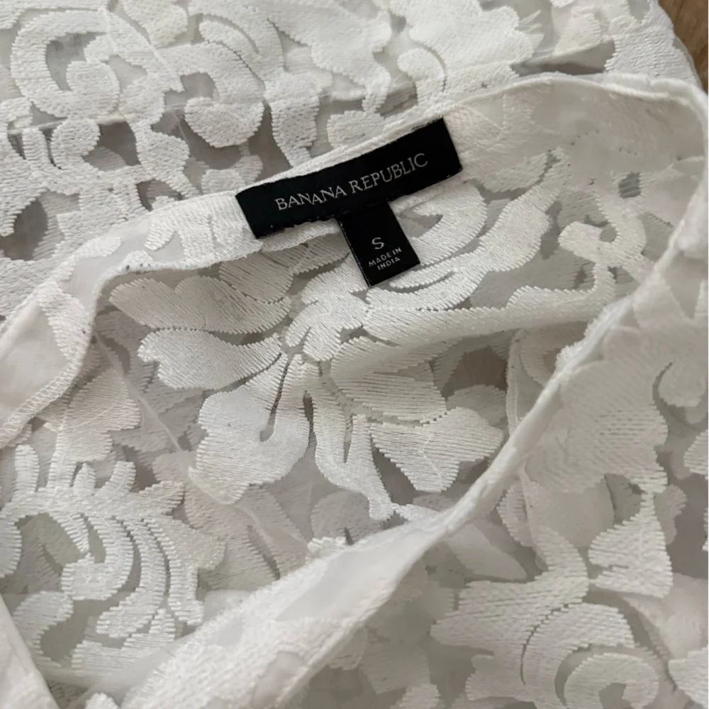 Banana Republic White Blouse - Picture 5 of 5